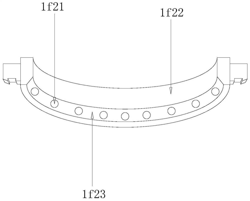 A machining tool grinding device adopting the principle of stabilizing and correcting surface