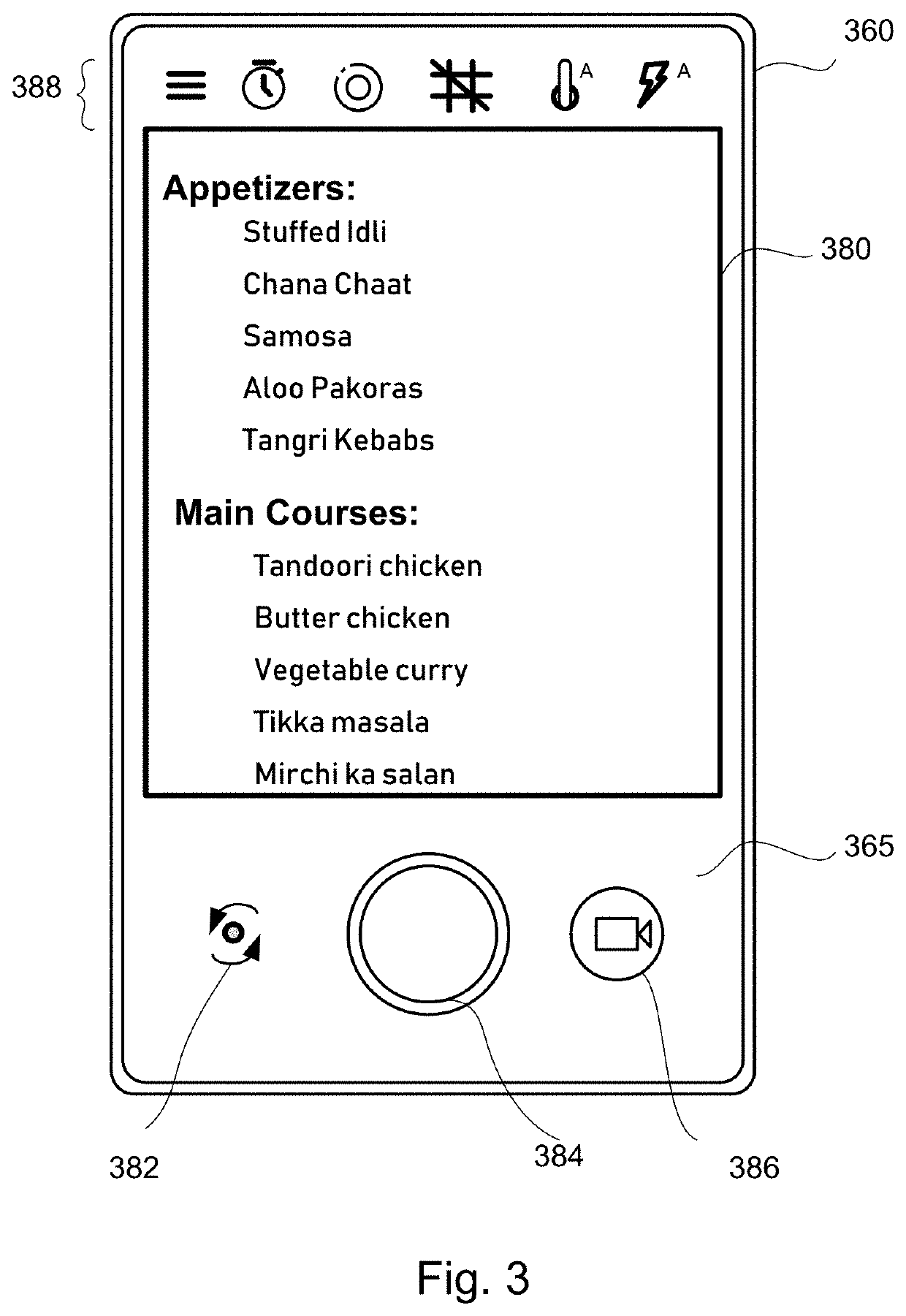 Visual Menu