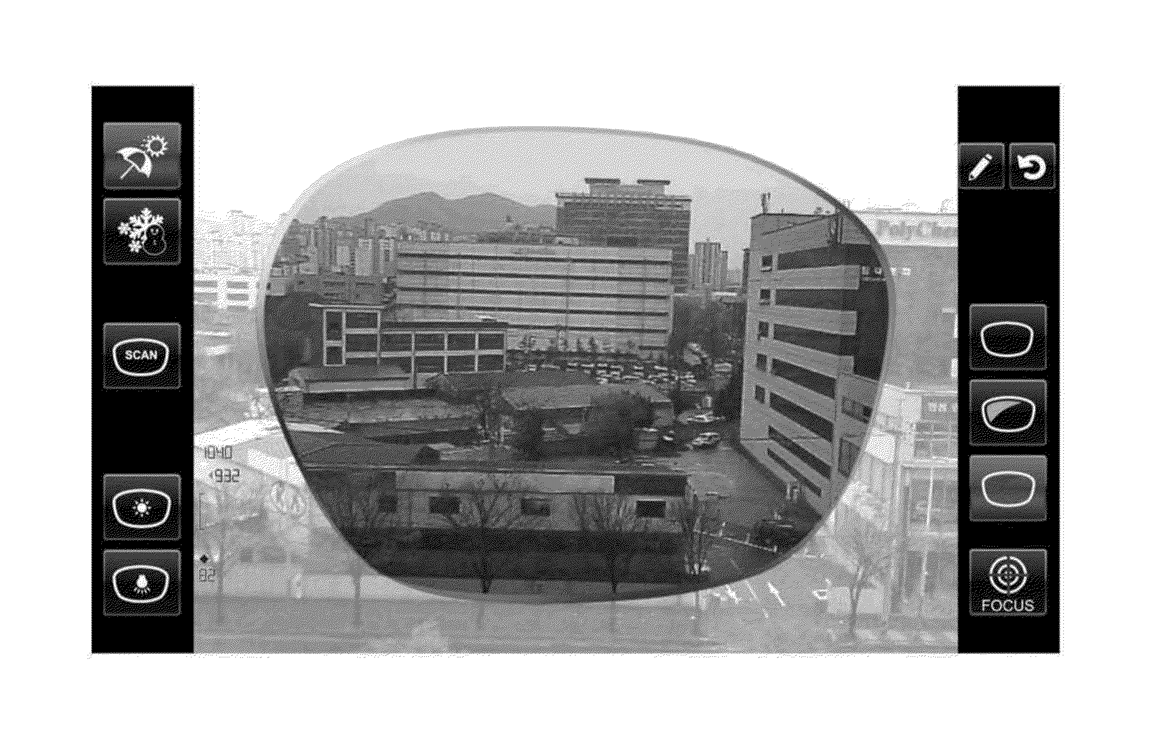 Method of simulating lens using augmented reality