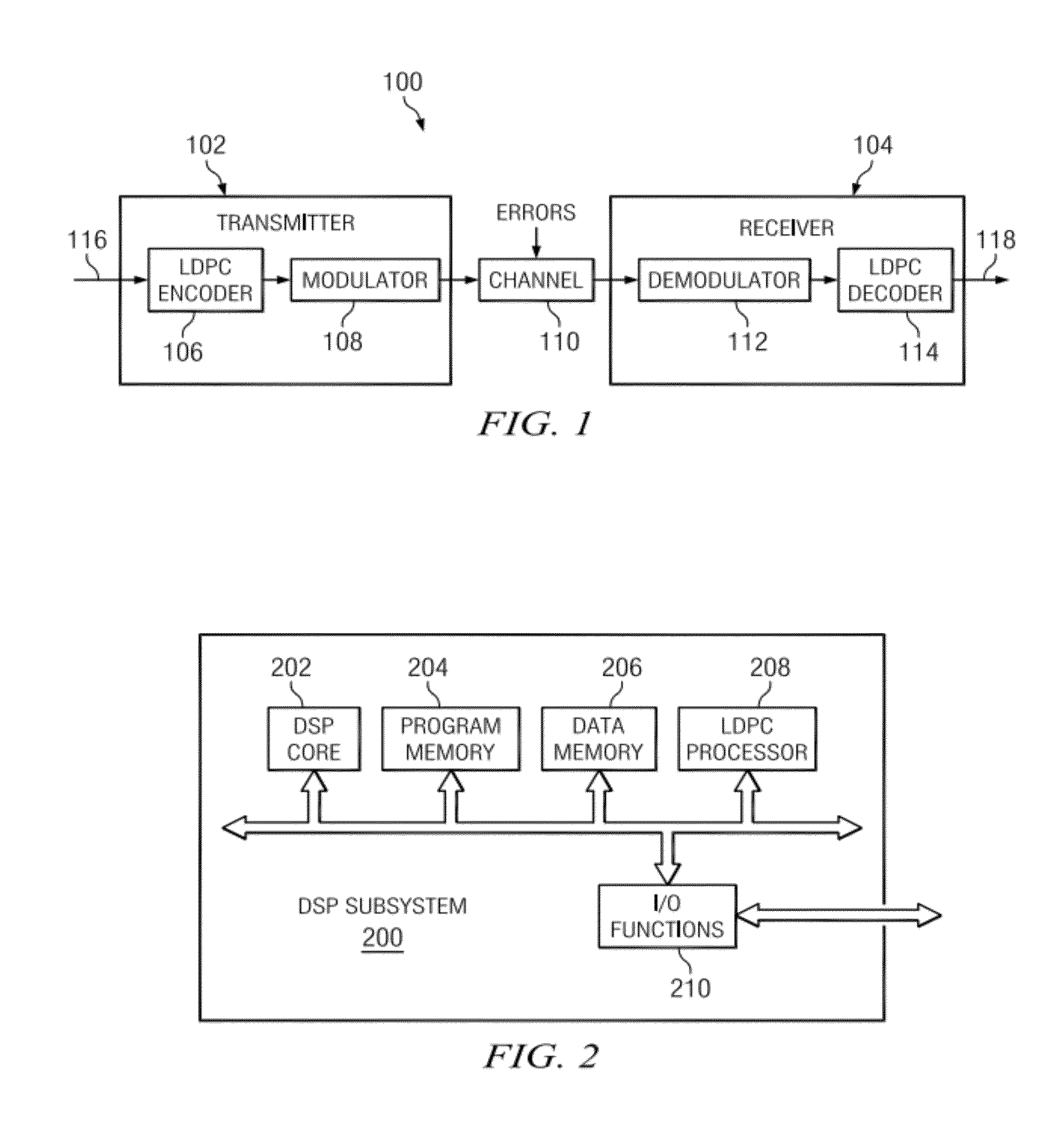 Method and system for decoding low density parity check codes