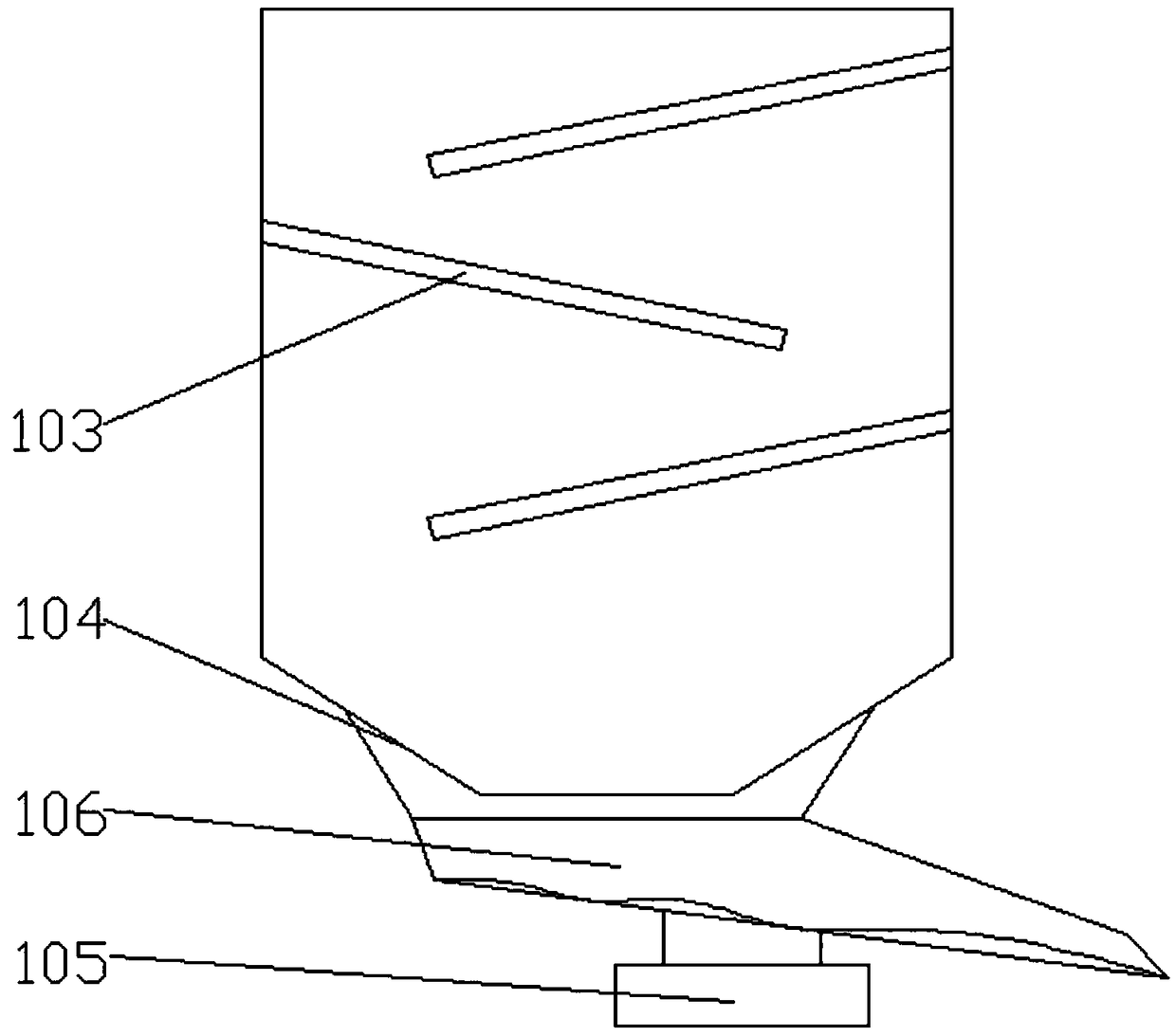 Automatic regulating device for antibiotic bottle cap