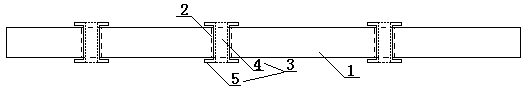 Fixedly installed PCB