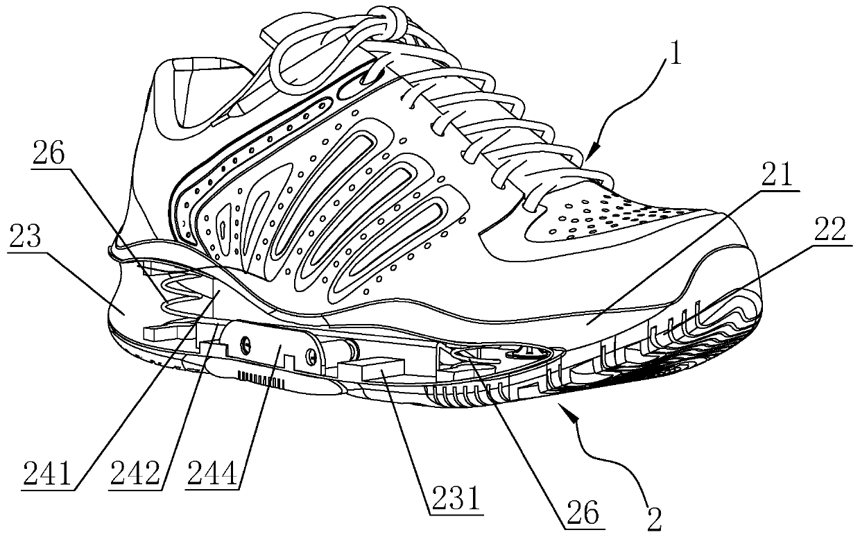 Healthcare shoes suitable for children knock knees and making method thereof