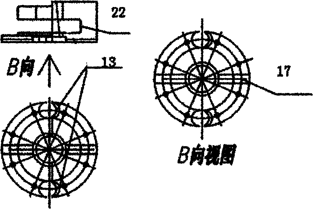 Linear adjustment device for aligning transverse ribs of high-torque screw-thread steel