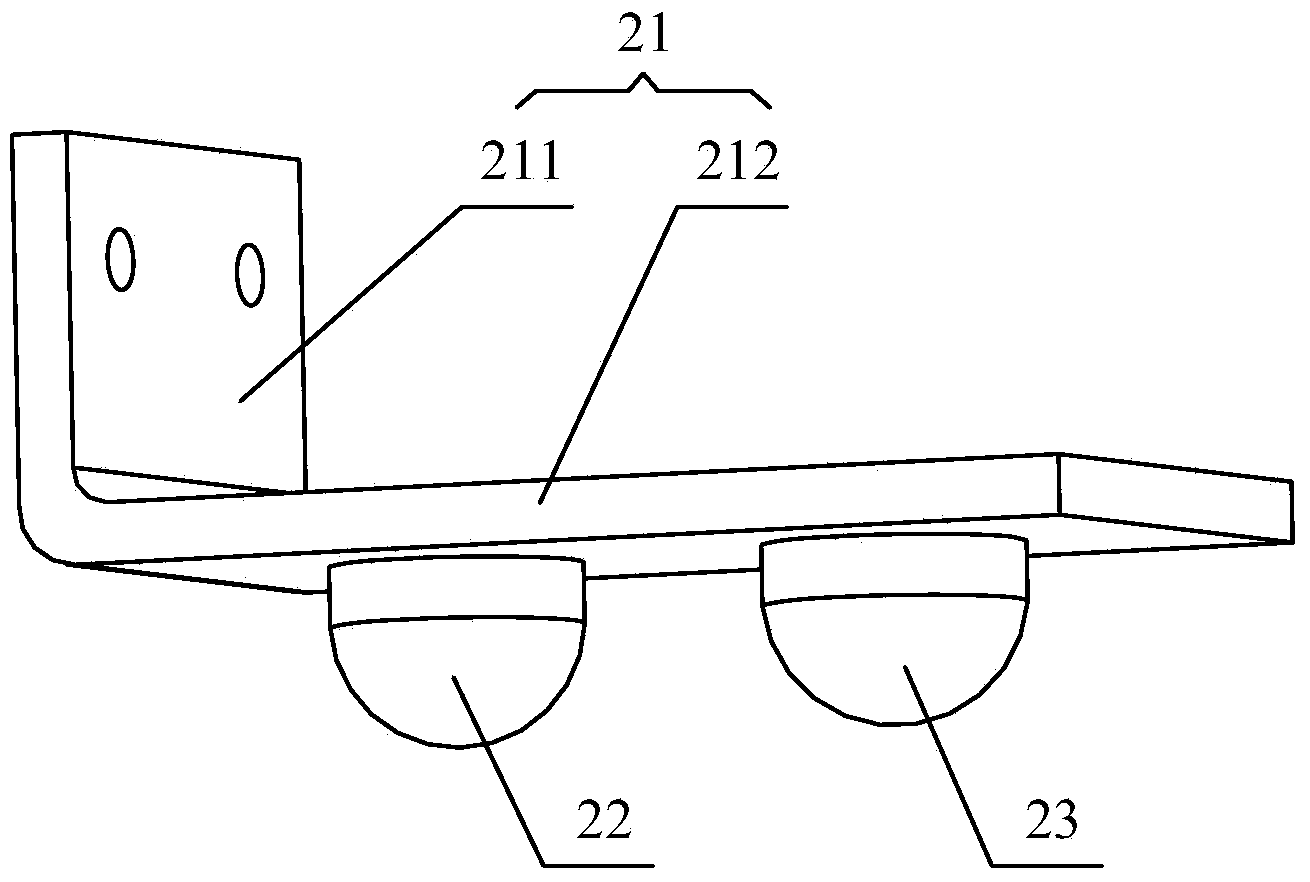 Sewing material detecting device and automatic presser foot height adjusting system for sewing machine