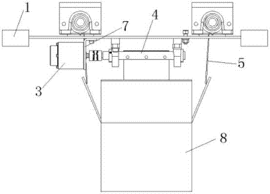 Automatic pressing structure of carton cover