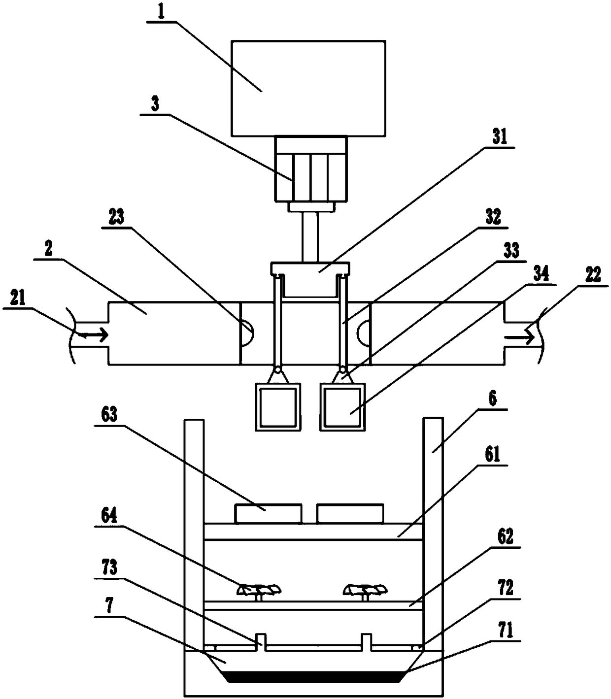 Laver processing device