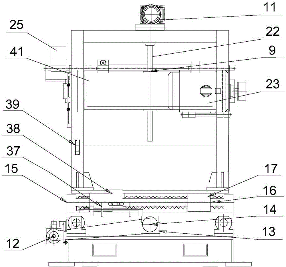 Automatic end portion edge polishing machine for stainless steel tableware