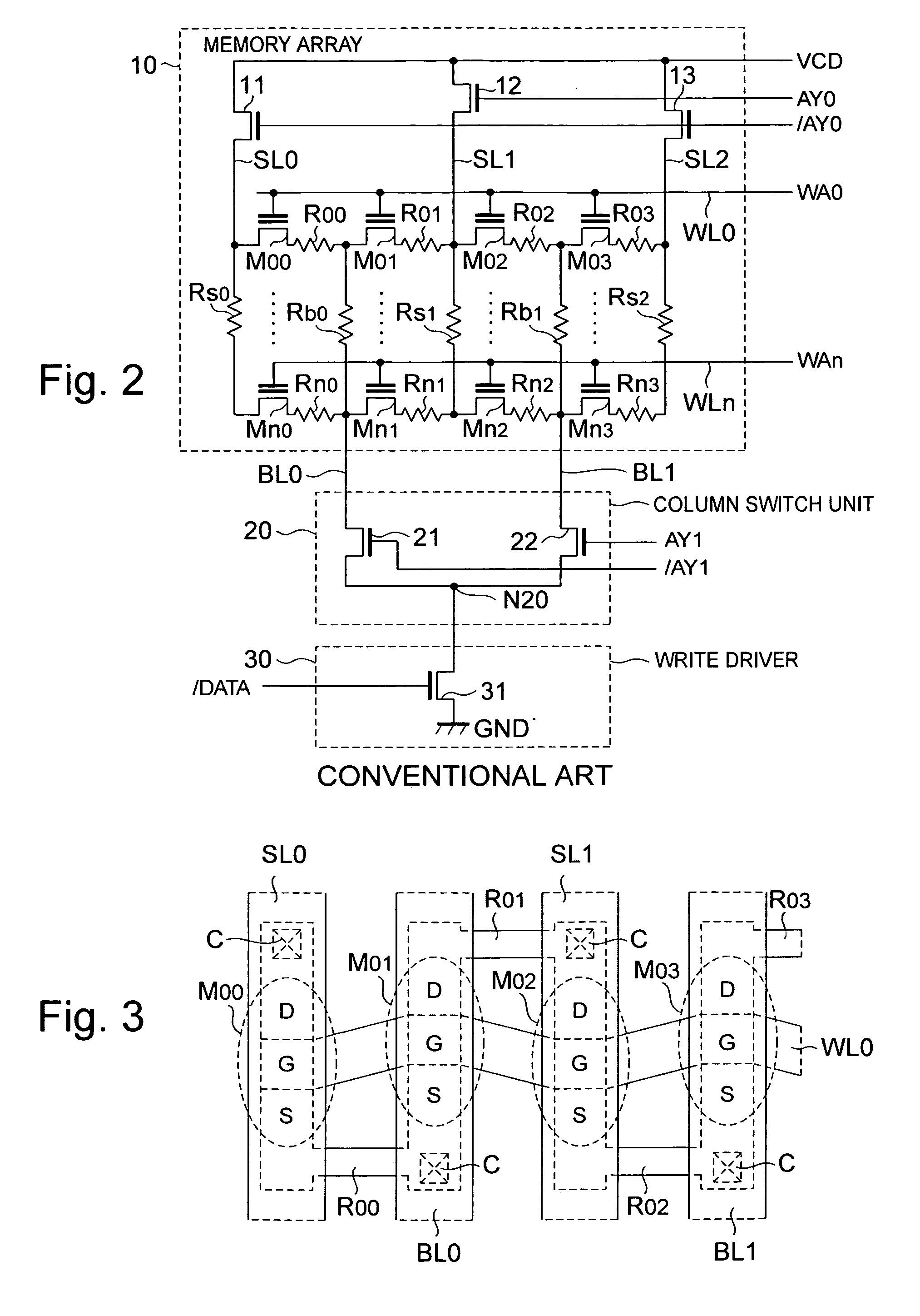 Nonvolatile semiconductor memory device and data writing method