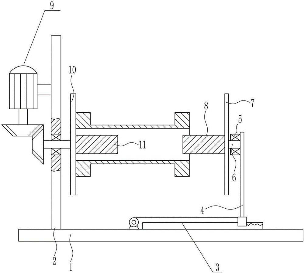 Efficient automatic winding device for LED lamp strip