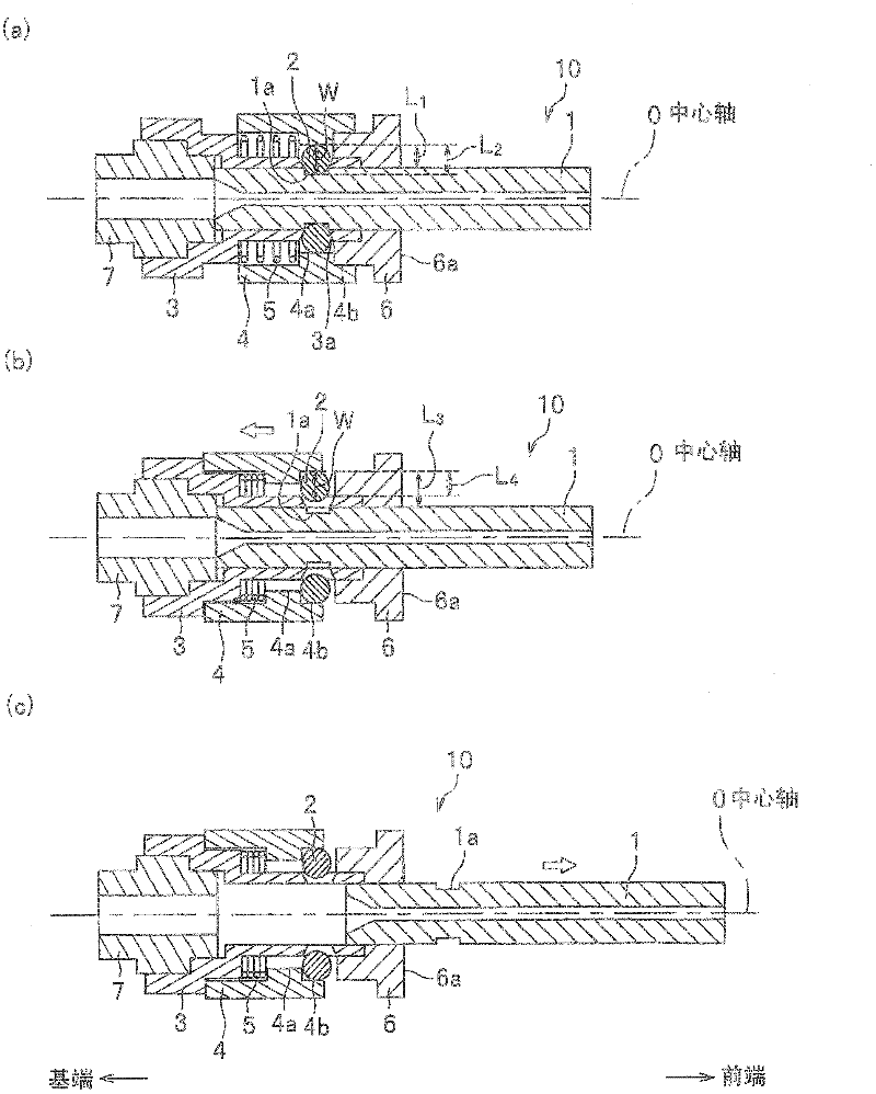 Welding torch, welding tip, and welding robot