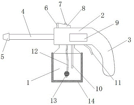 Heating administration device for department of stomatology