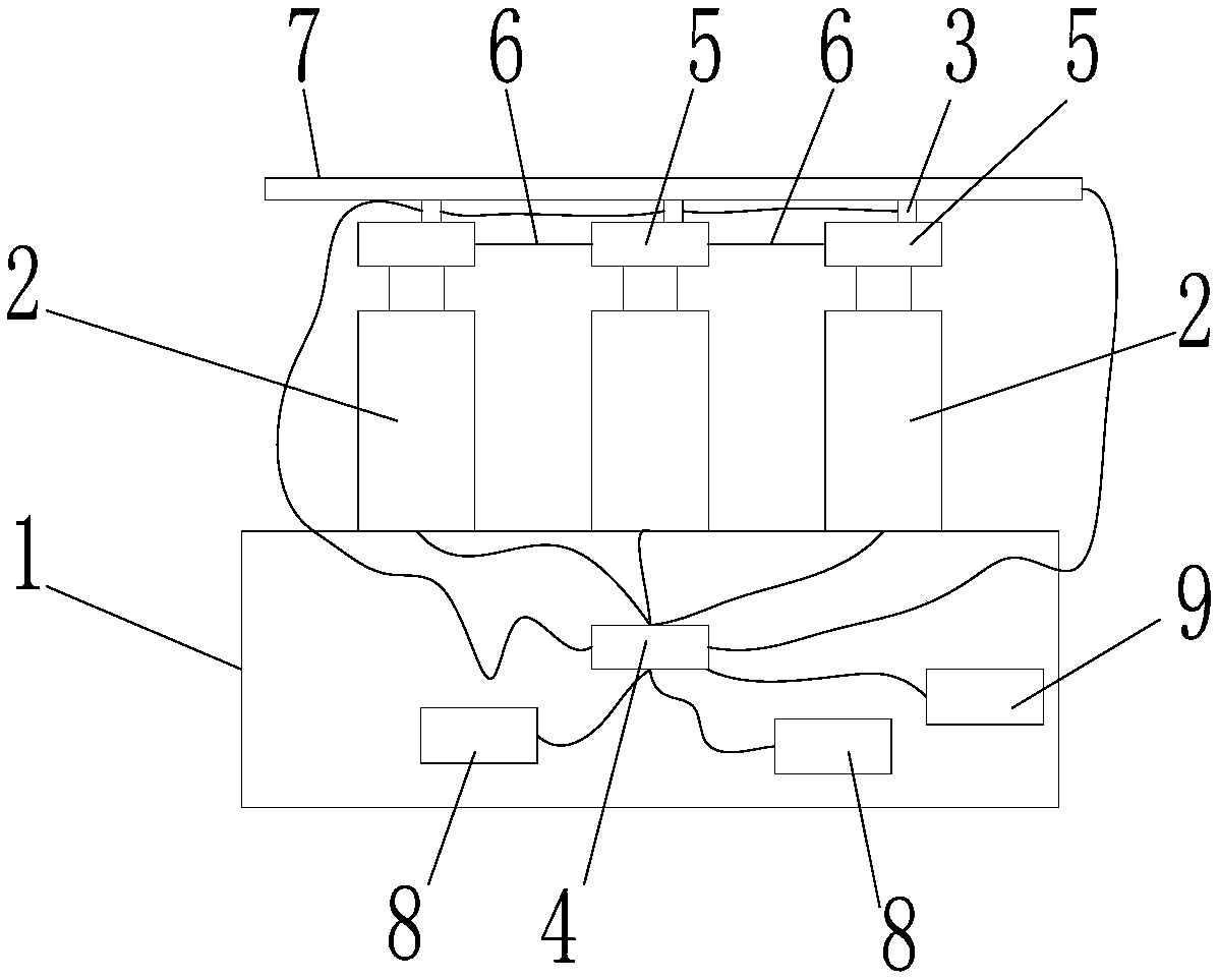 Bed capable of being intelligently adjusted according to the turning over of a human body