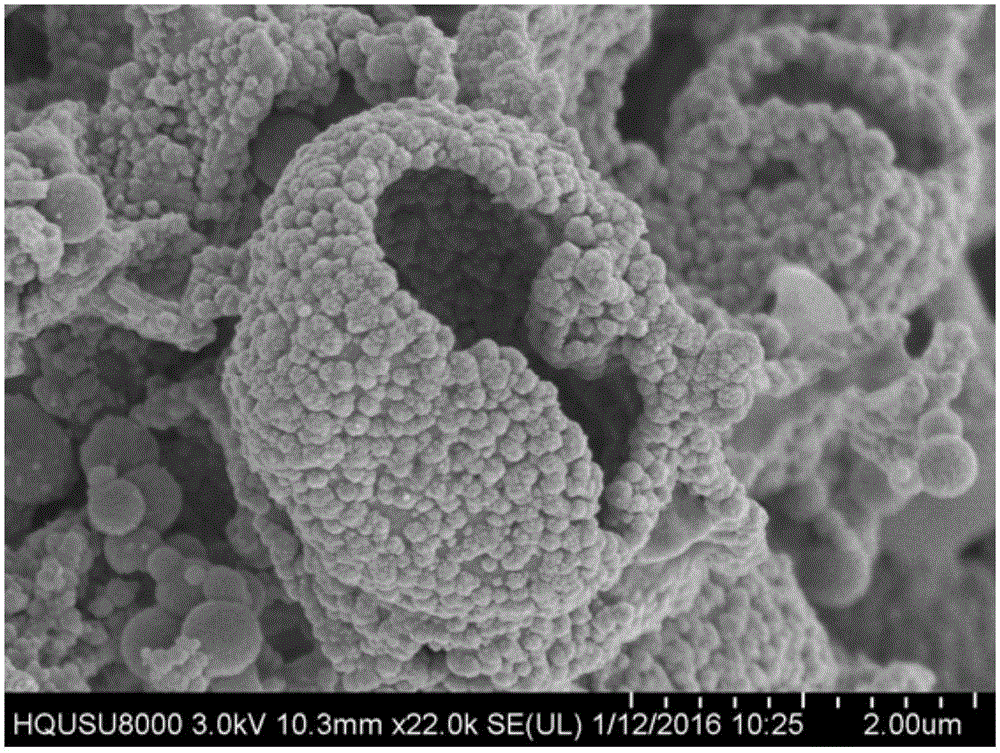 Controllable preparation method of Co-Mo-S (cobalt-molybdenum-sulfur) ternary metal sulfide