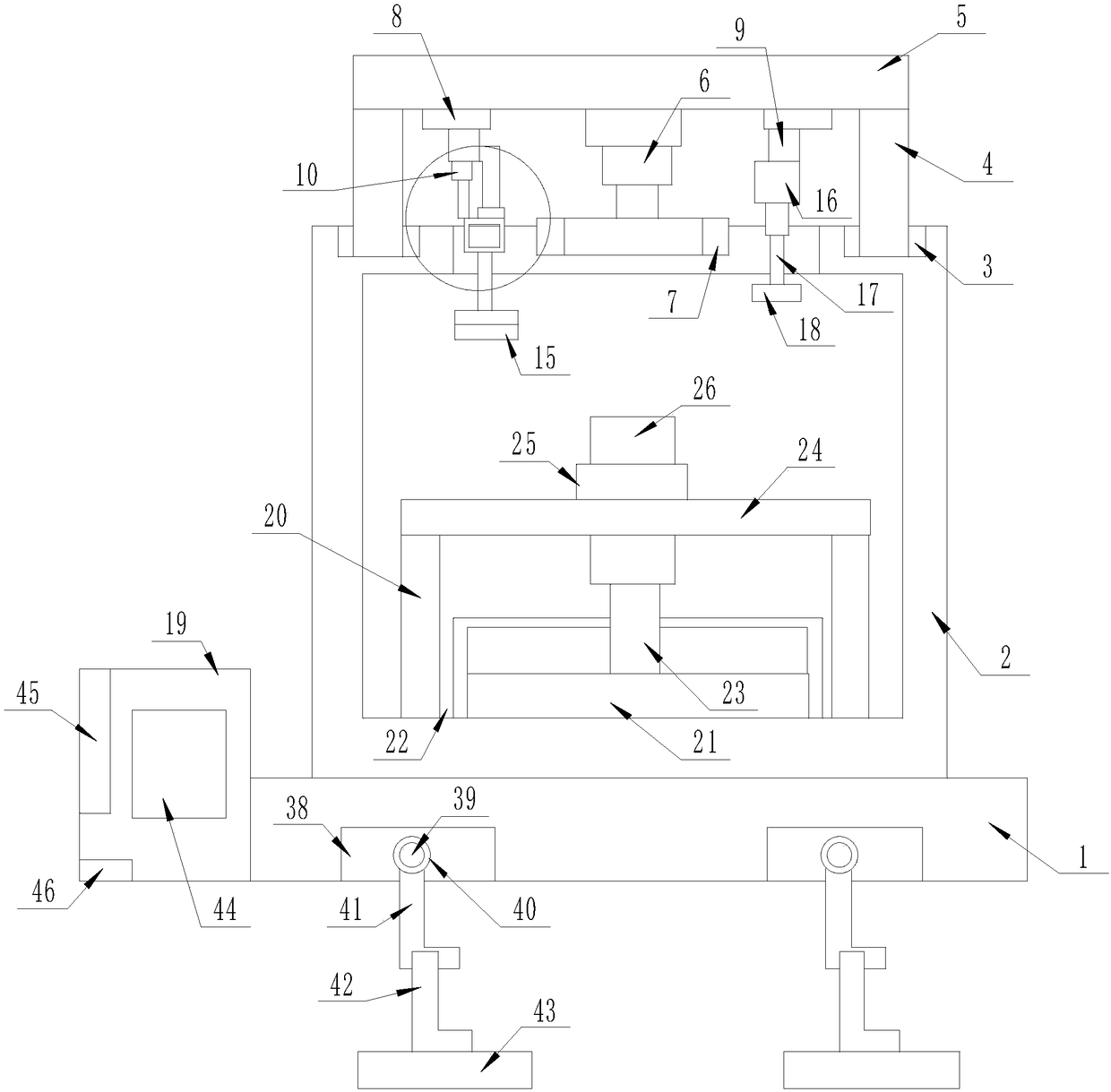 A device for automatic heating and quantitative outflow of wine