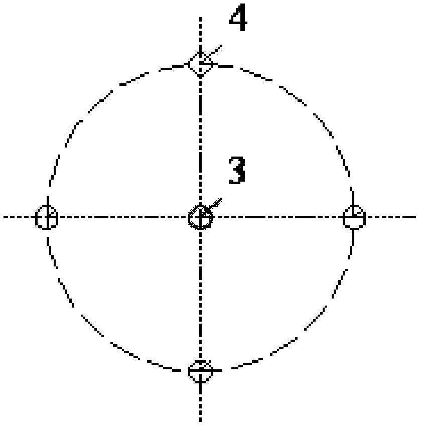 Rock mass anisotropy osmotic coefficient in-situ test method and device thereof