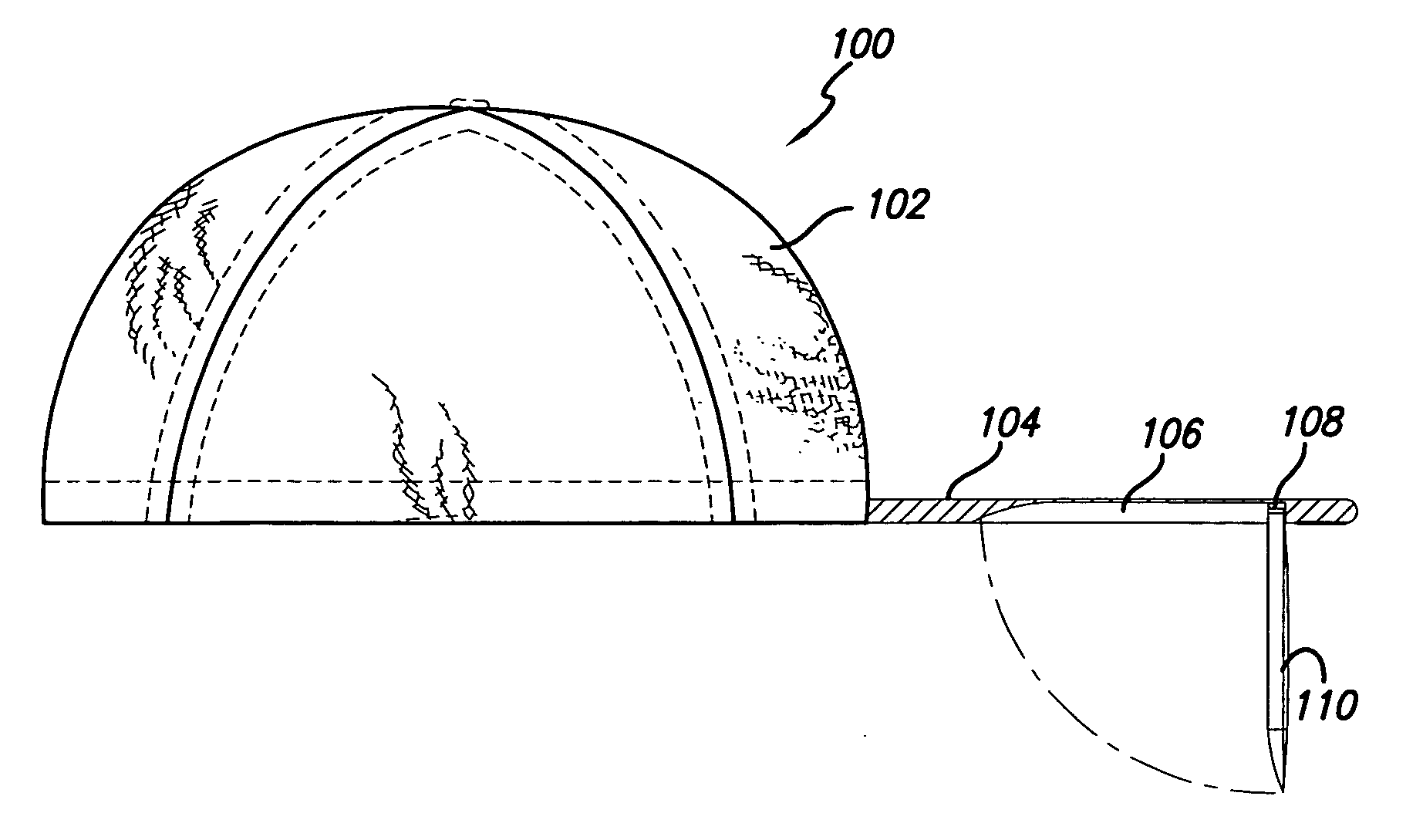 No-head-turn putting and swing teaching aid