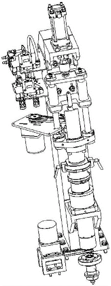 Axial clearance matching machine for hub bearing