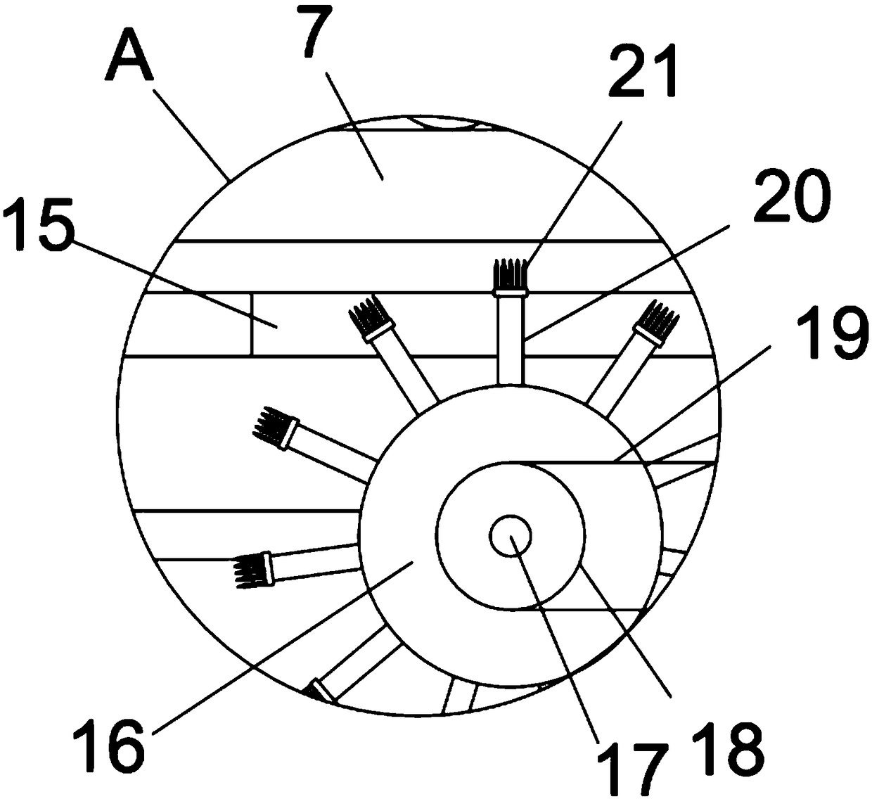 Sugarcane cutting and segmentation device for food processing