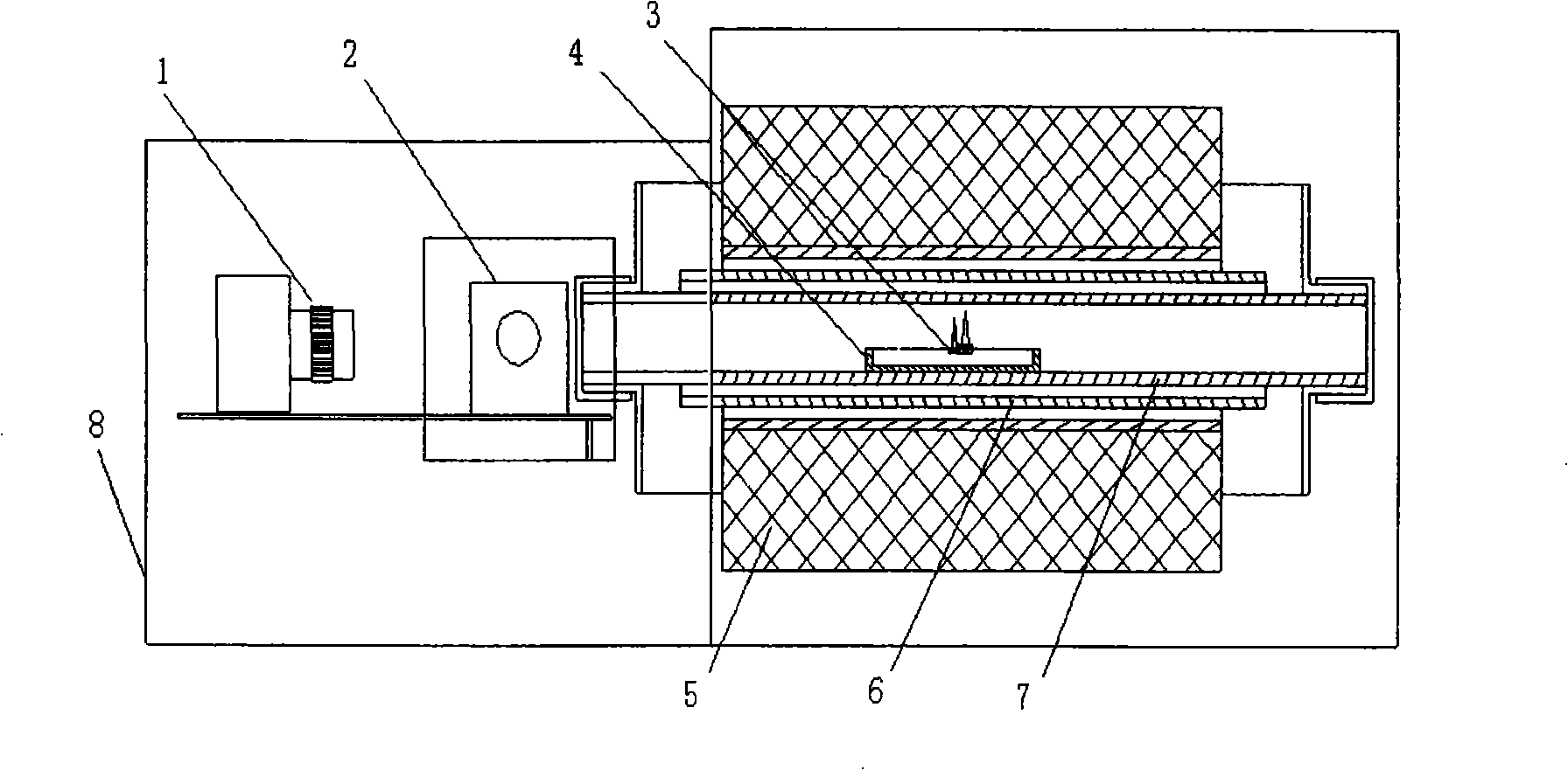 High reliable and high efficient coal ash melting property determinator