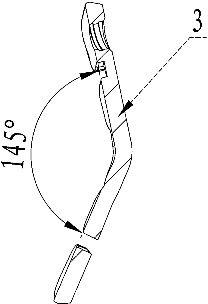 N-shaped locking palm dorsal bone plate