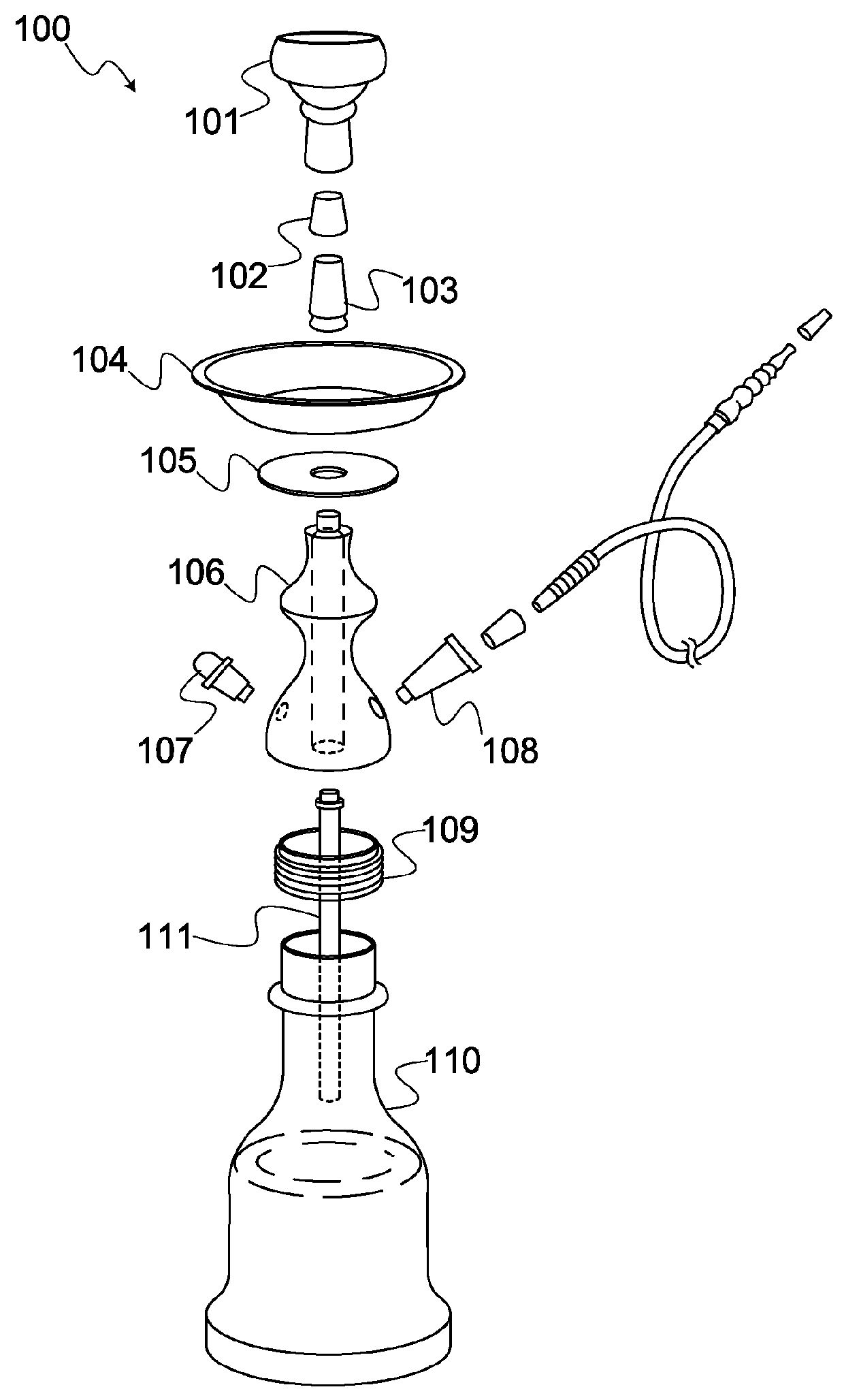 Electrical heating device for water pipes