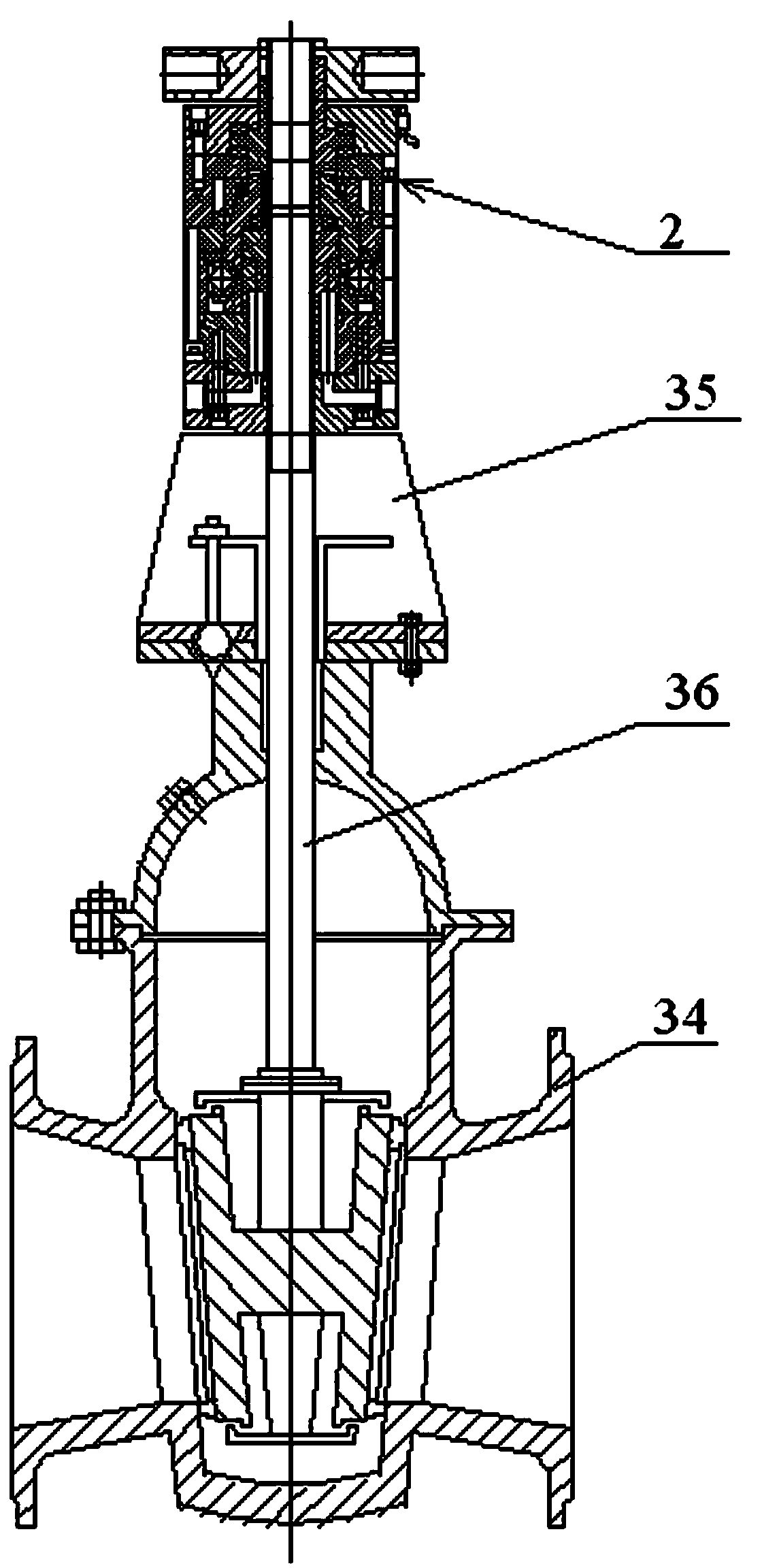 Multi-rotation hydraulic valve