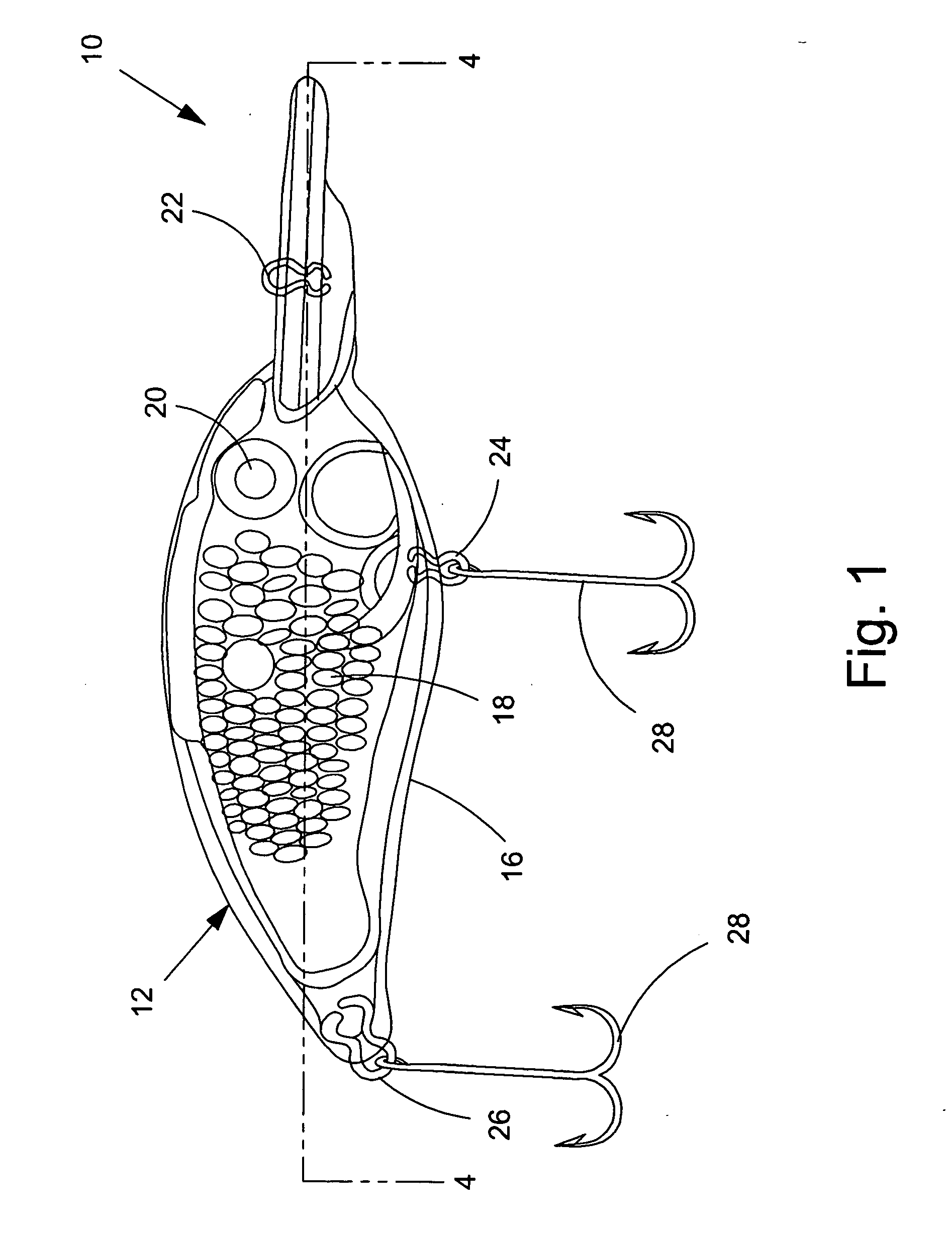 Electronic fishing lure