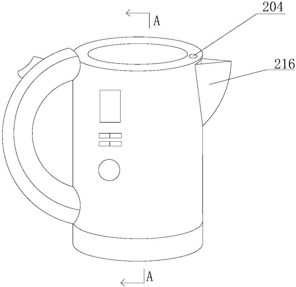 Dry heating-resistant electric kettle