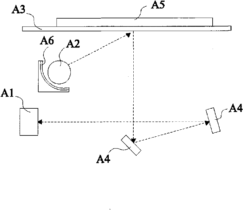 Light projector for scanning module