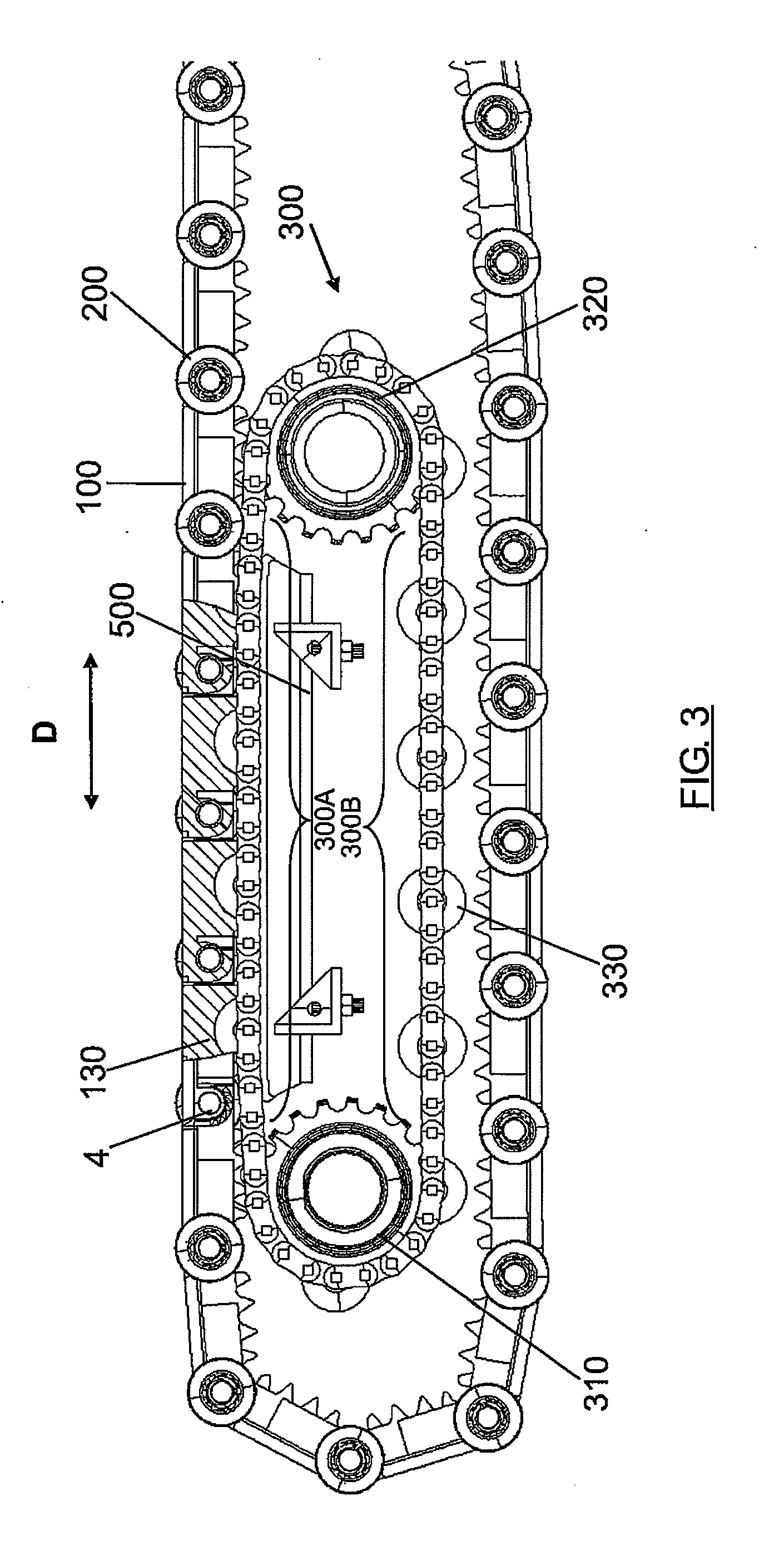 Conveyor system for the transport of passengers/goods