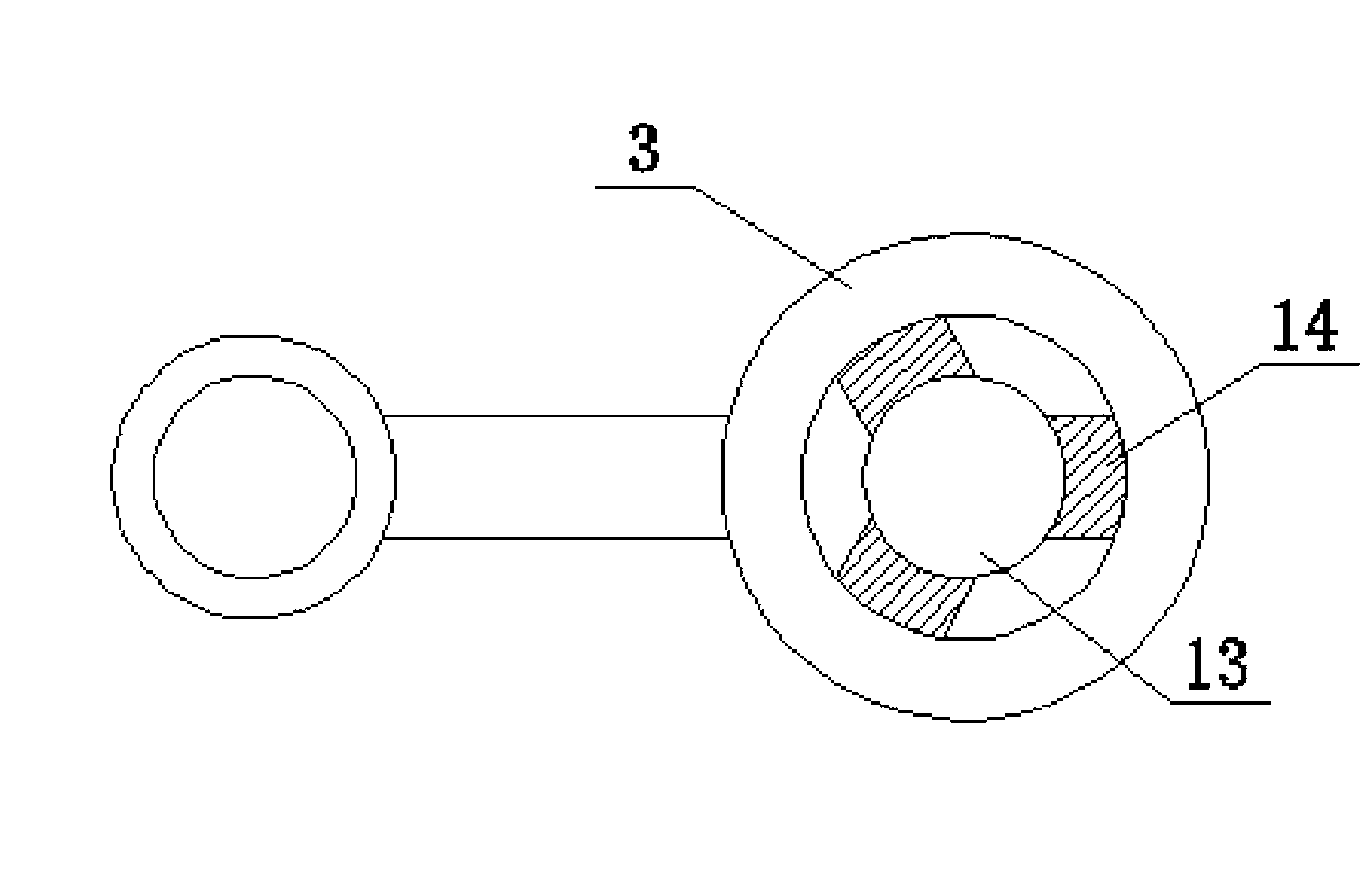 Test method for performing rock direct stretching by using axial centering positioning device