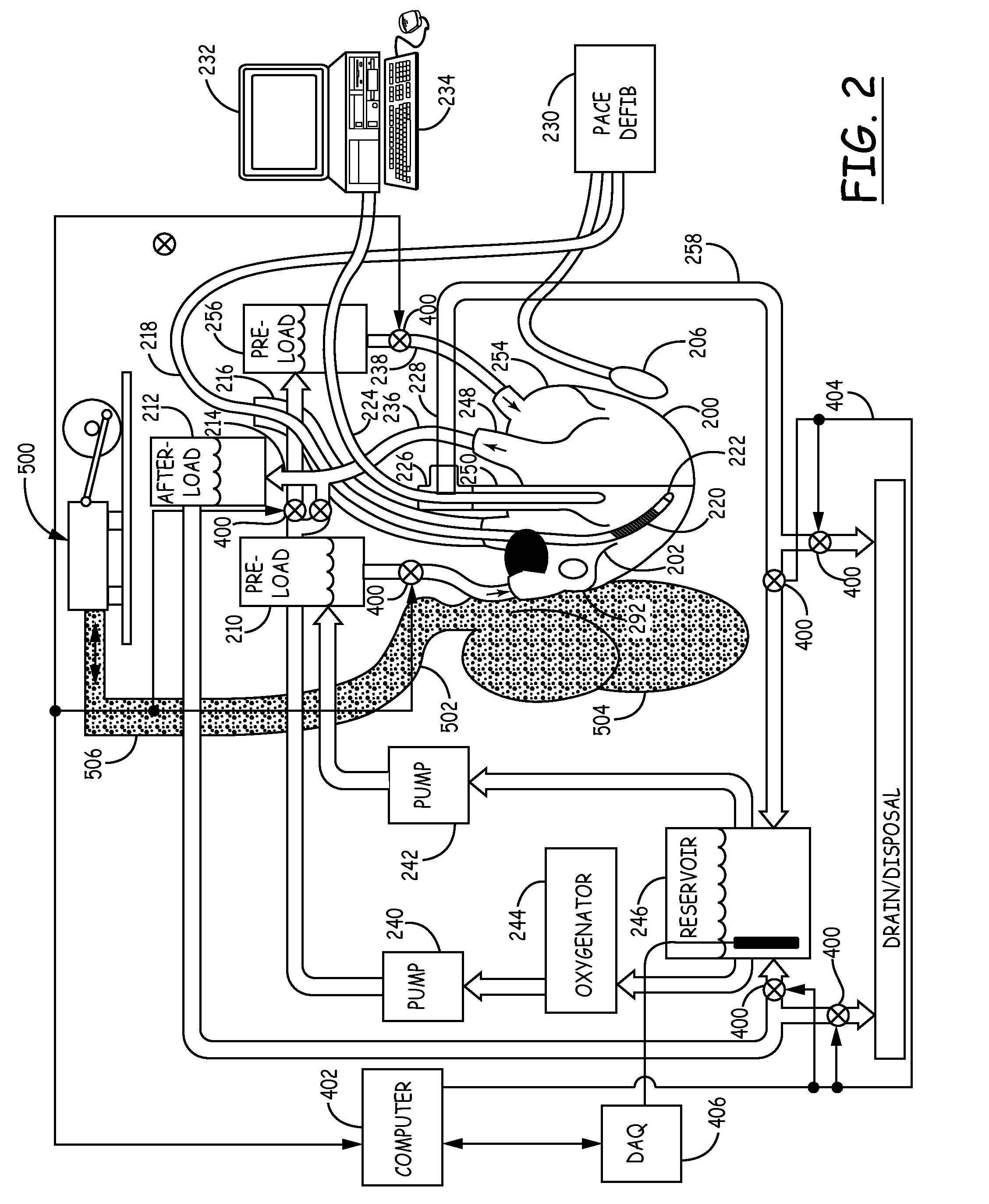 Heart-lung preparation and method of use