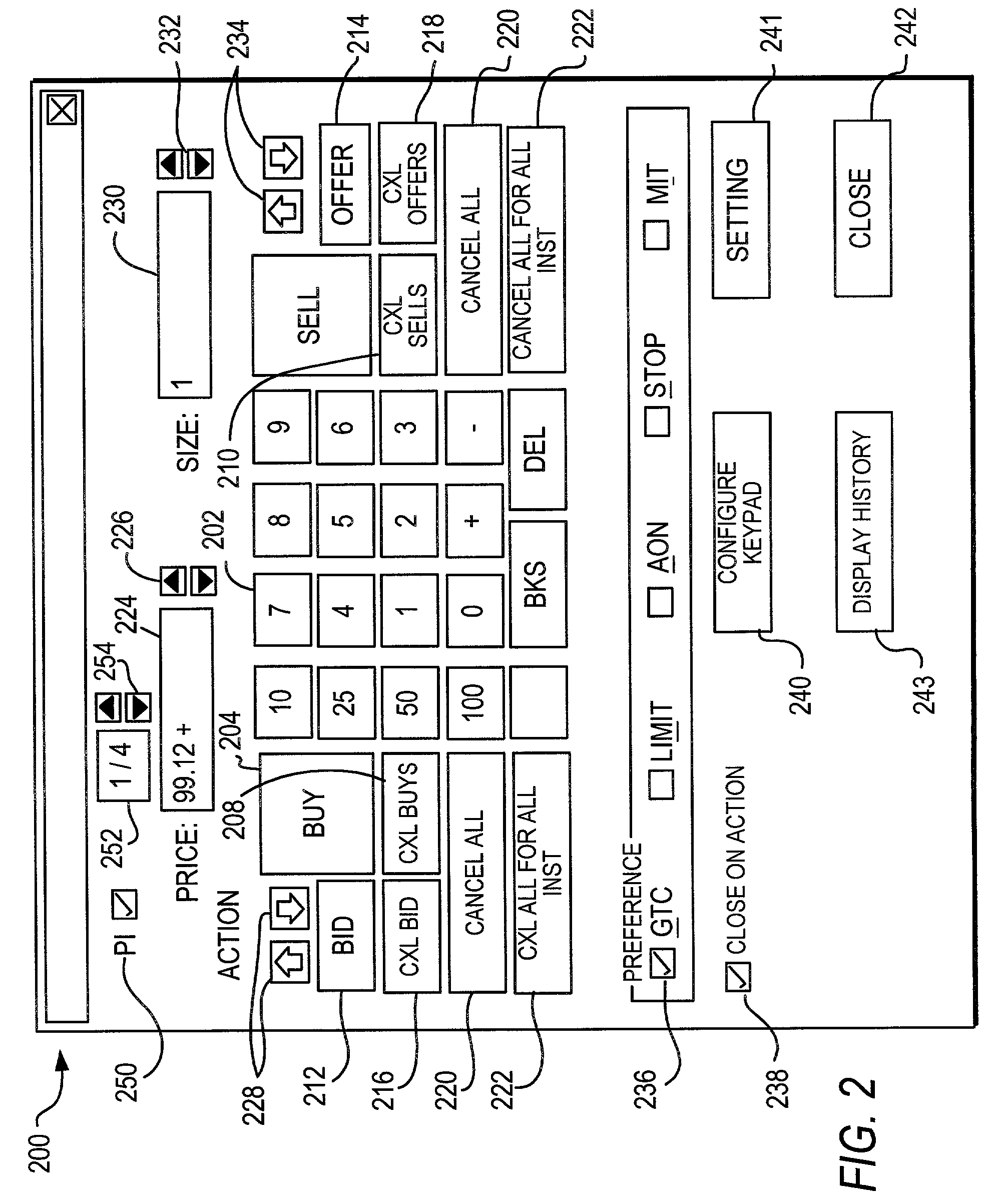 Price improvement in an active trading market