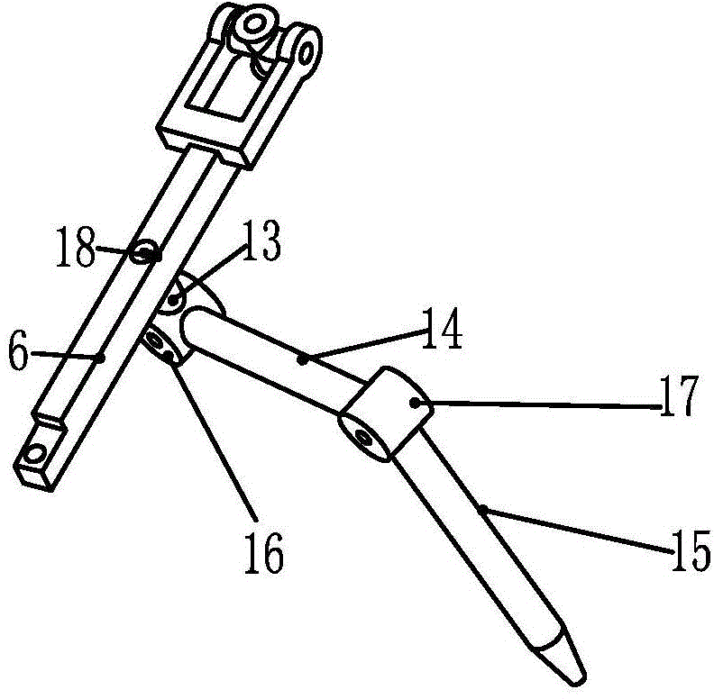 Multi-legged biomimetic robot with metamorphic mechanism on waist