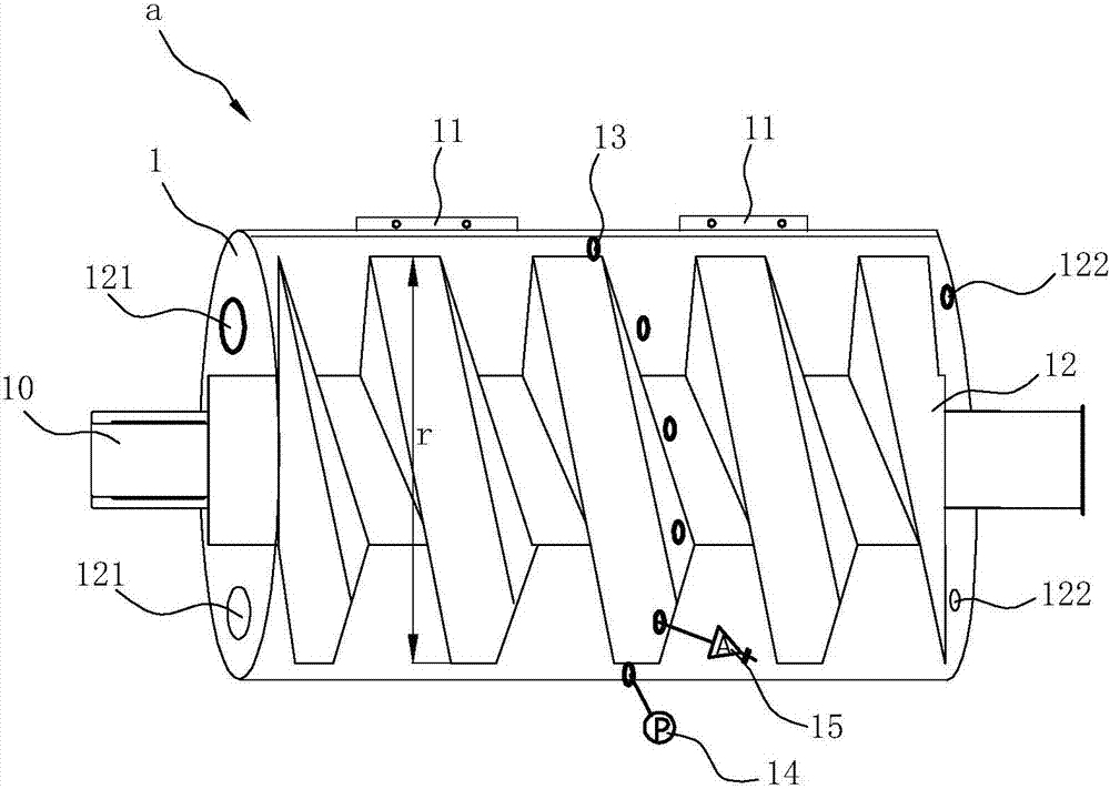 A kind of preparation method of rubber-lined three-screw pump