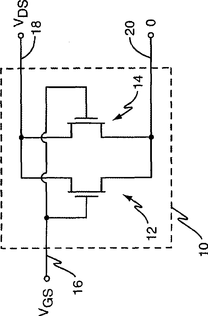 Apparatus and method for exploiting reverse short channel effects in transistor devices