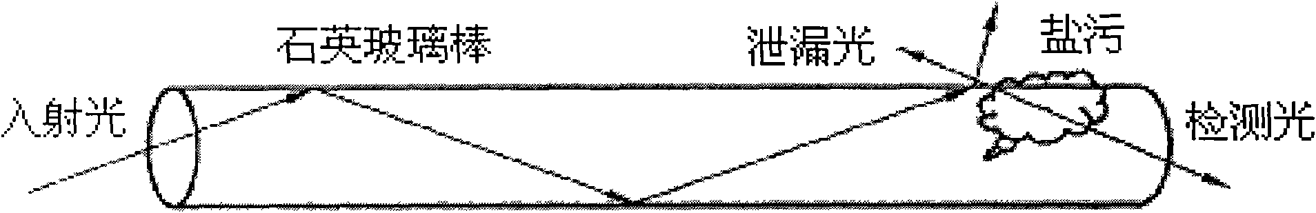 Insulator equivalent salt density optical fiber test method based on particle swarm support vector machine