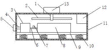 LED driving power supply having protection device