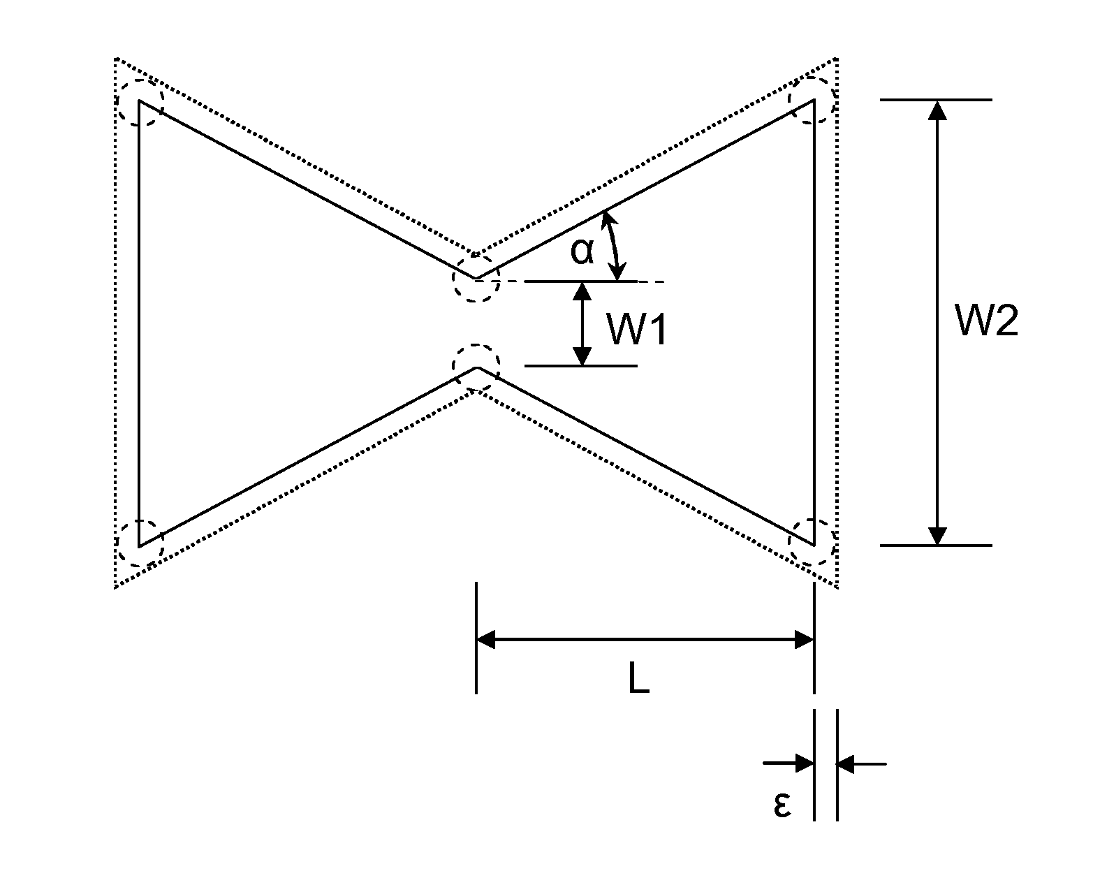 Micro-electromechanical resonator geometry