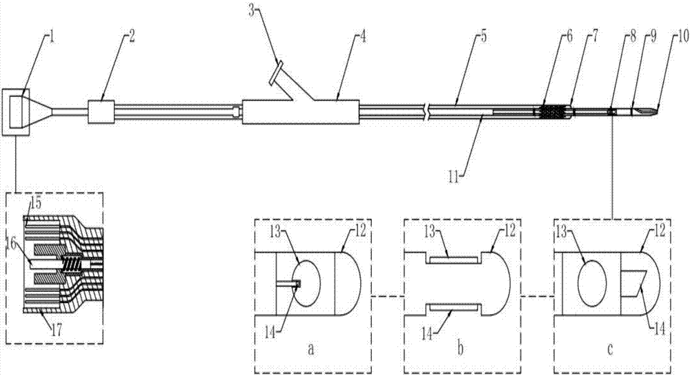 Optical and ultrasonic image diagnosis and treatment effect integrated stent delivery system