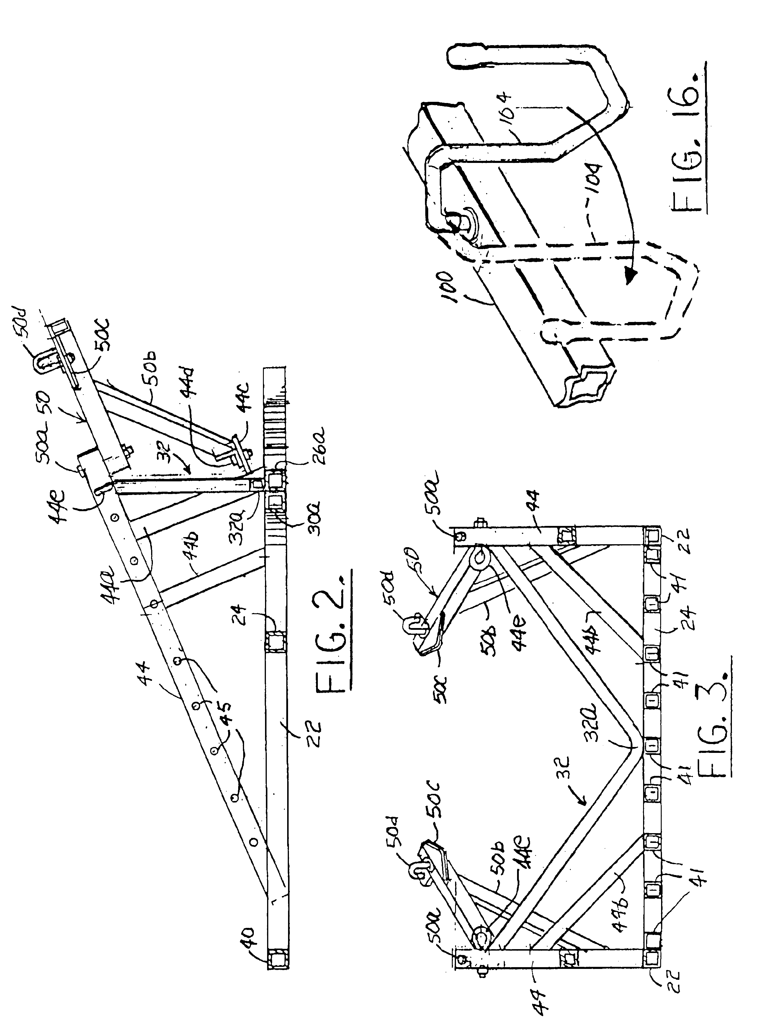 Climbing tree stand