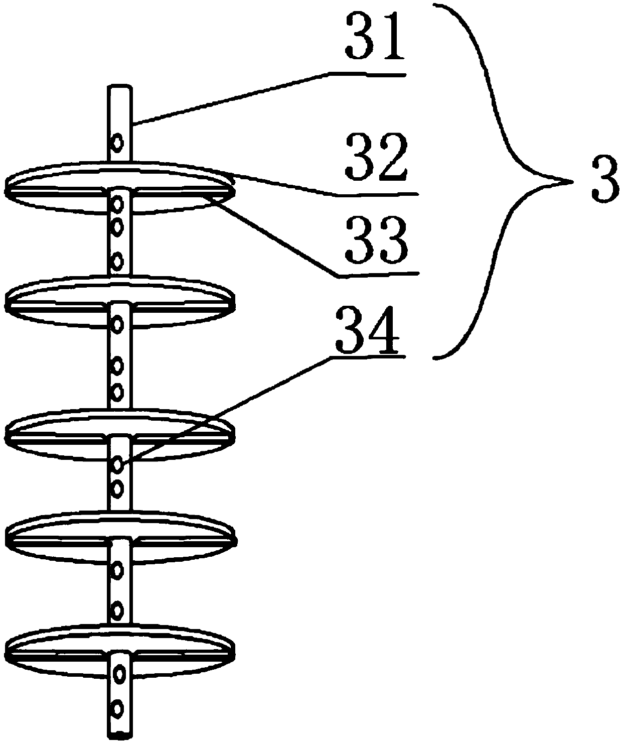 Refrigeration displaying cabinet with rotatable displaying effect