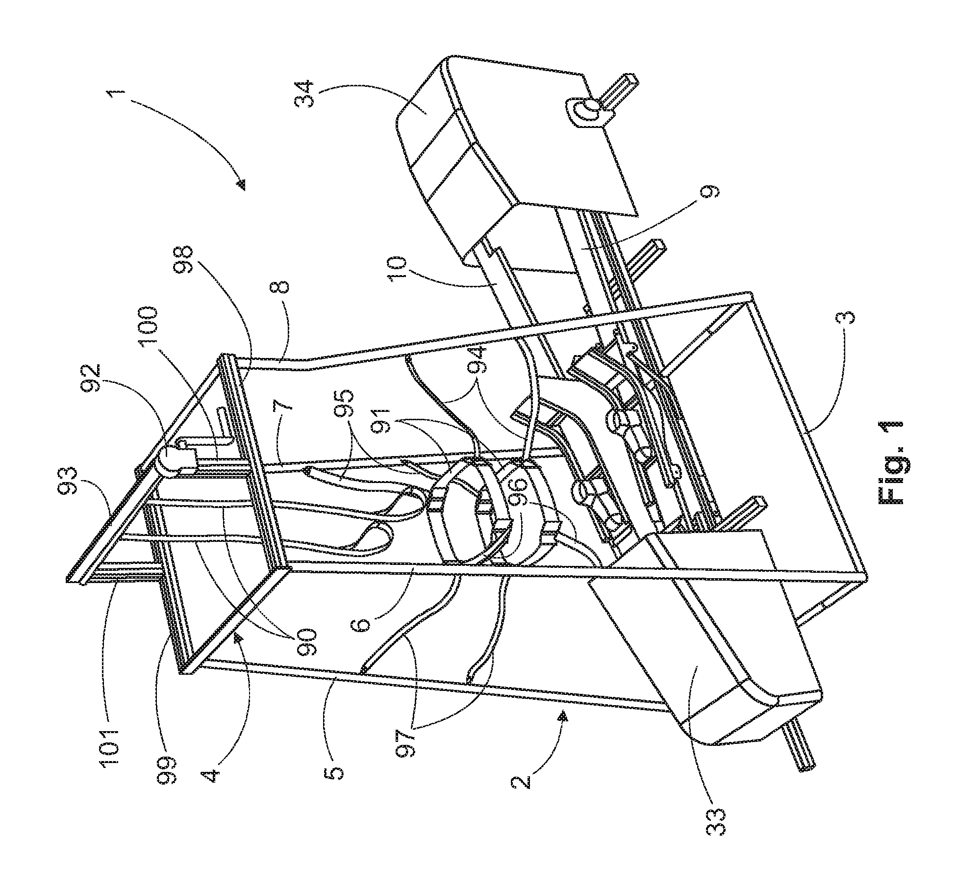 Apparatus for rehabilitation of patients suffering motor dysfunction