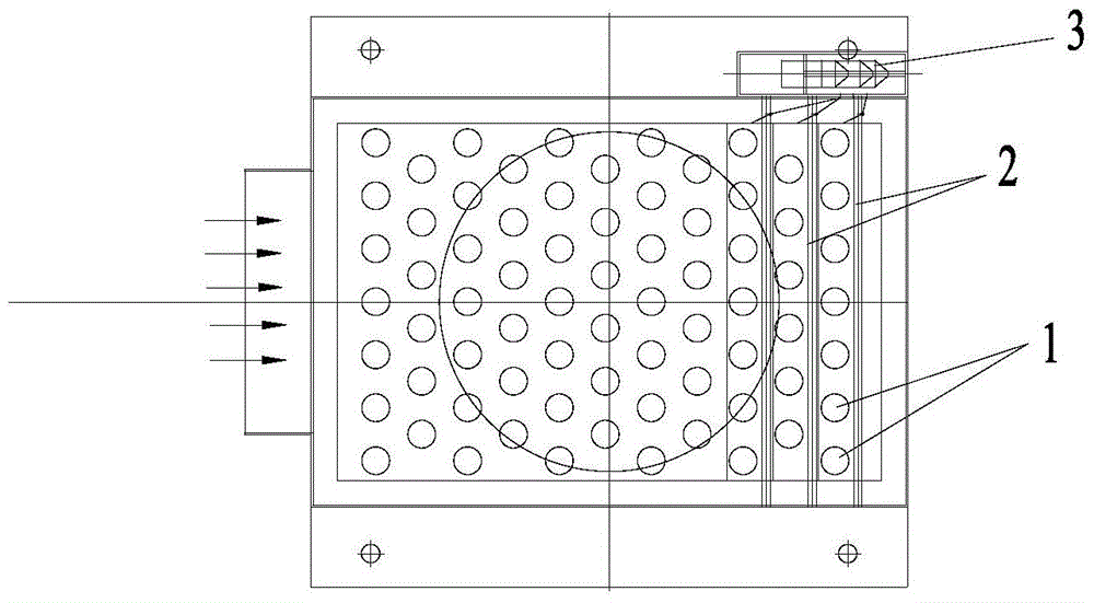 Cyclone dust removal system and flow adjustment device for dust collector and bulk material transport vehicle