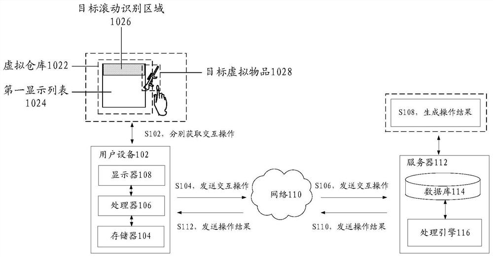 Virtual article control method and device, and storage medium