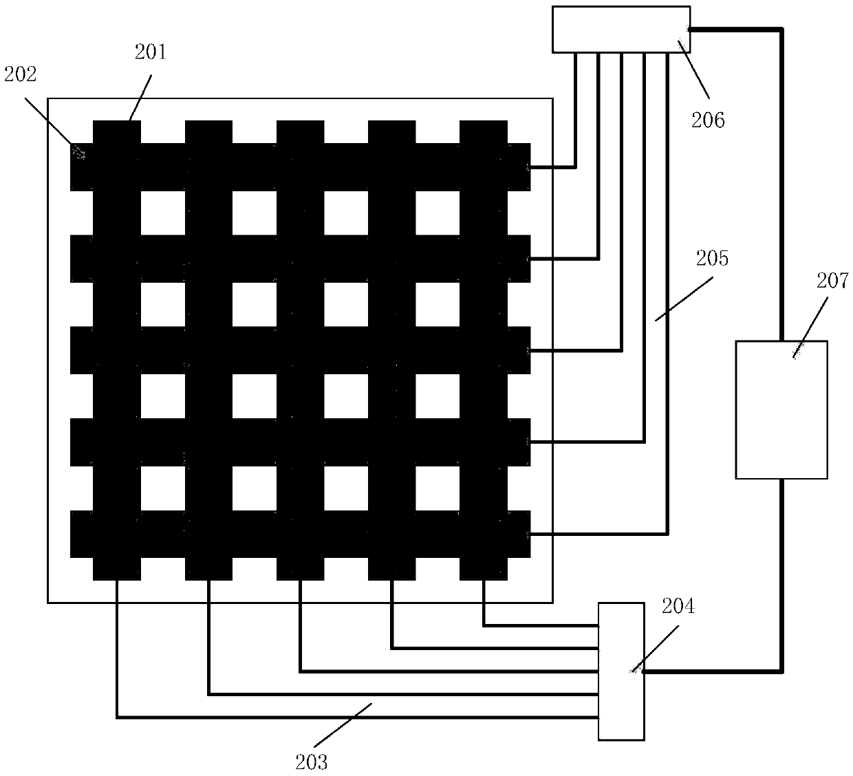 Graphene capacitive touch screen with pressure induction function