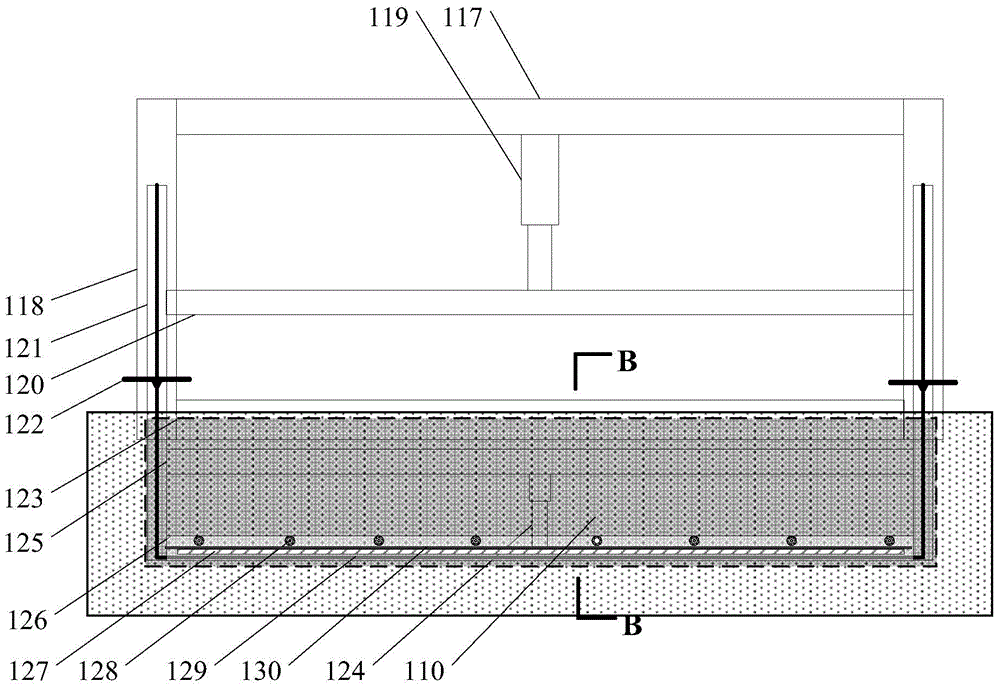 In-situ carbonization curing treatment method for shallow soft ground