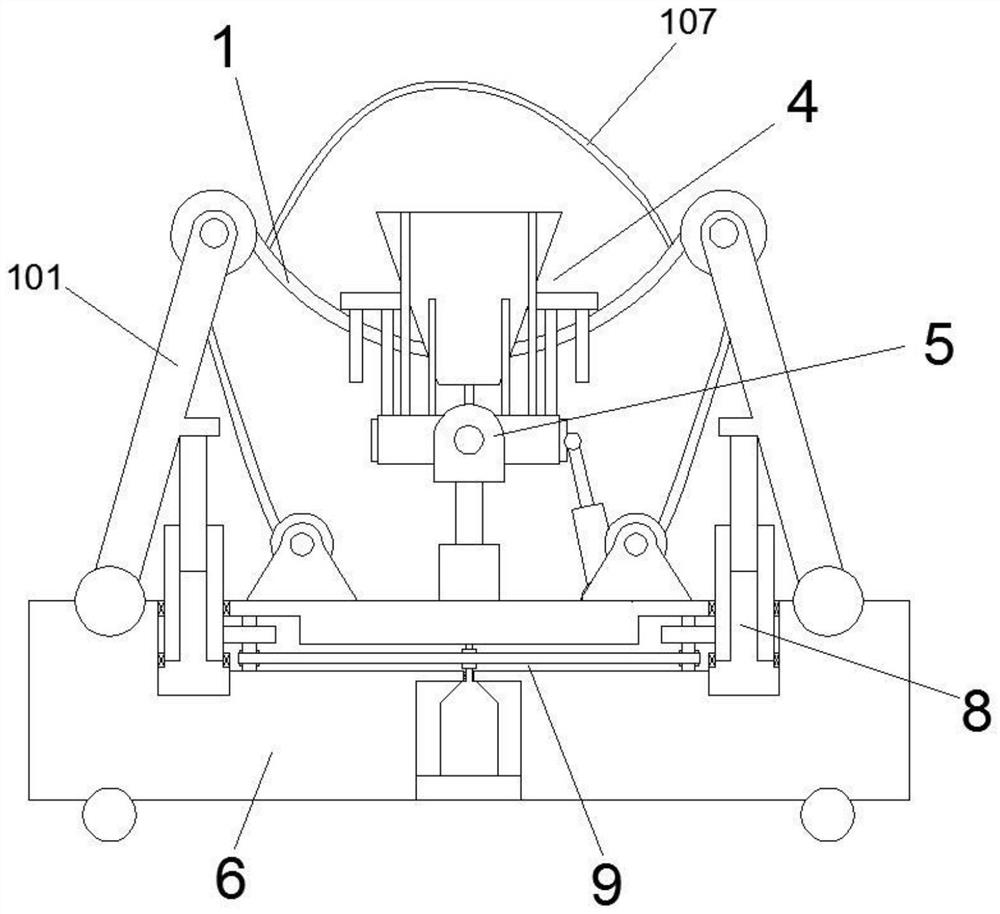 Post-anesthesia auxiliary recovery device for large livestock