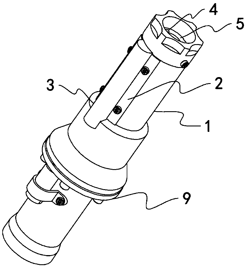 System and method for detecting and stabilizing effective anchorage prestressing force tested by clip piece displacement method